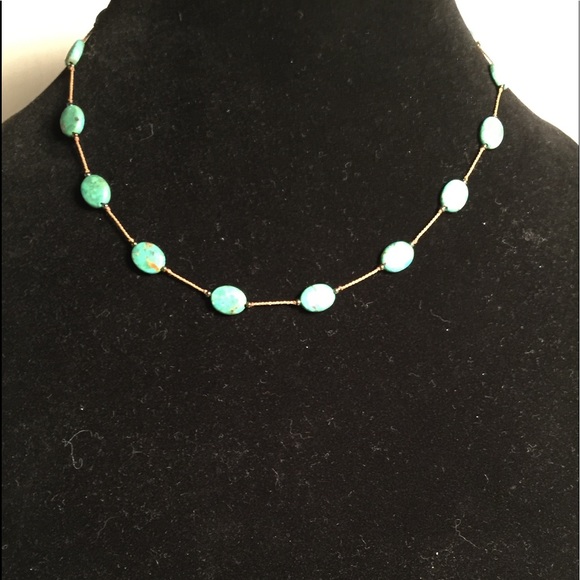 Turquoise necklace - Picture 2 of 3